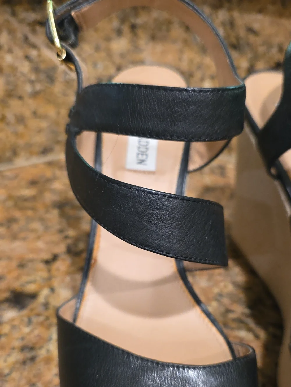 Steve Madden Wedge Sandals - SZ 10 - Picture 5 of 10